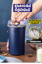 Kahve ve Baharat Öğütücü - Mavi - DIJITEKS