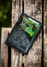 Dark Grey Premium Deri Kartlık - DIJITEKS