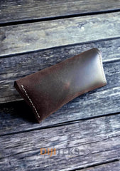 Hakiki Deri Gözlük Kılıfı - DIJITEKS