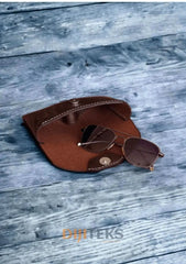 Hakiki Deri Gözlük Kılıfı - DIJITEKS