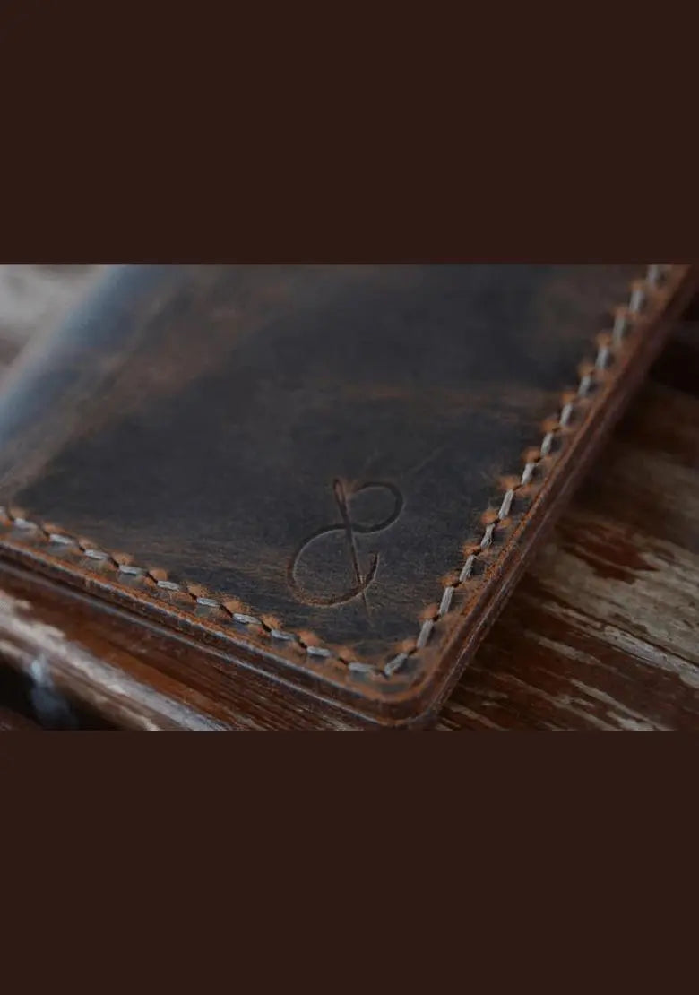 Crazy Leather Minimal Wallet - DIJITEKS