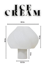 İce Cream Abajur - Sarı - DIJITEKS