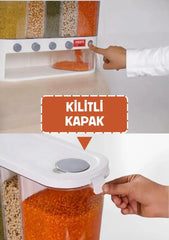 Kuru Gıda ve Bakliyat Organizeri - 10 Litre - DIJITEKS